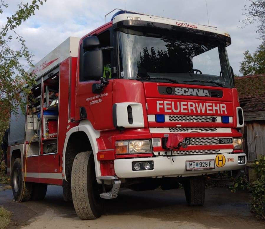 Unterstützung beim Hochwassereinsatz in Matzleinsdorf