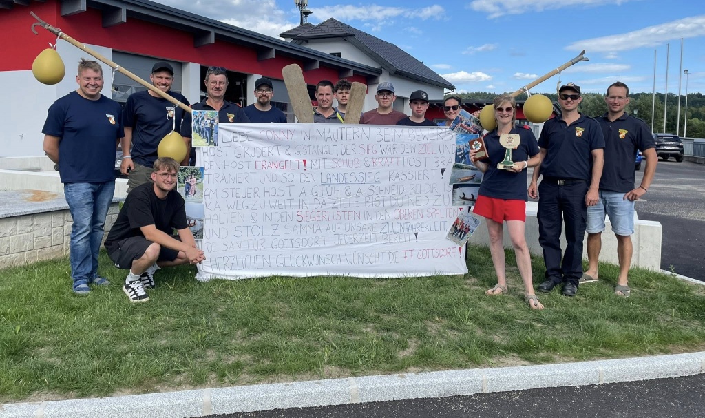 Landessieg für die Feuerwehr Gottsdorf!!